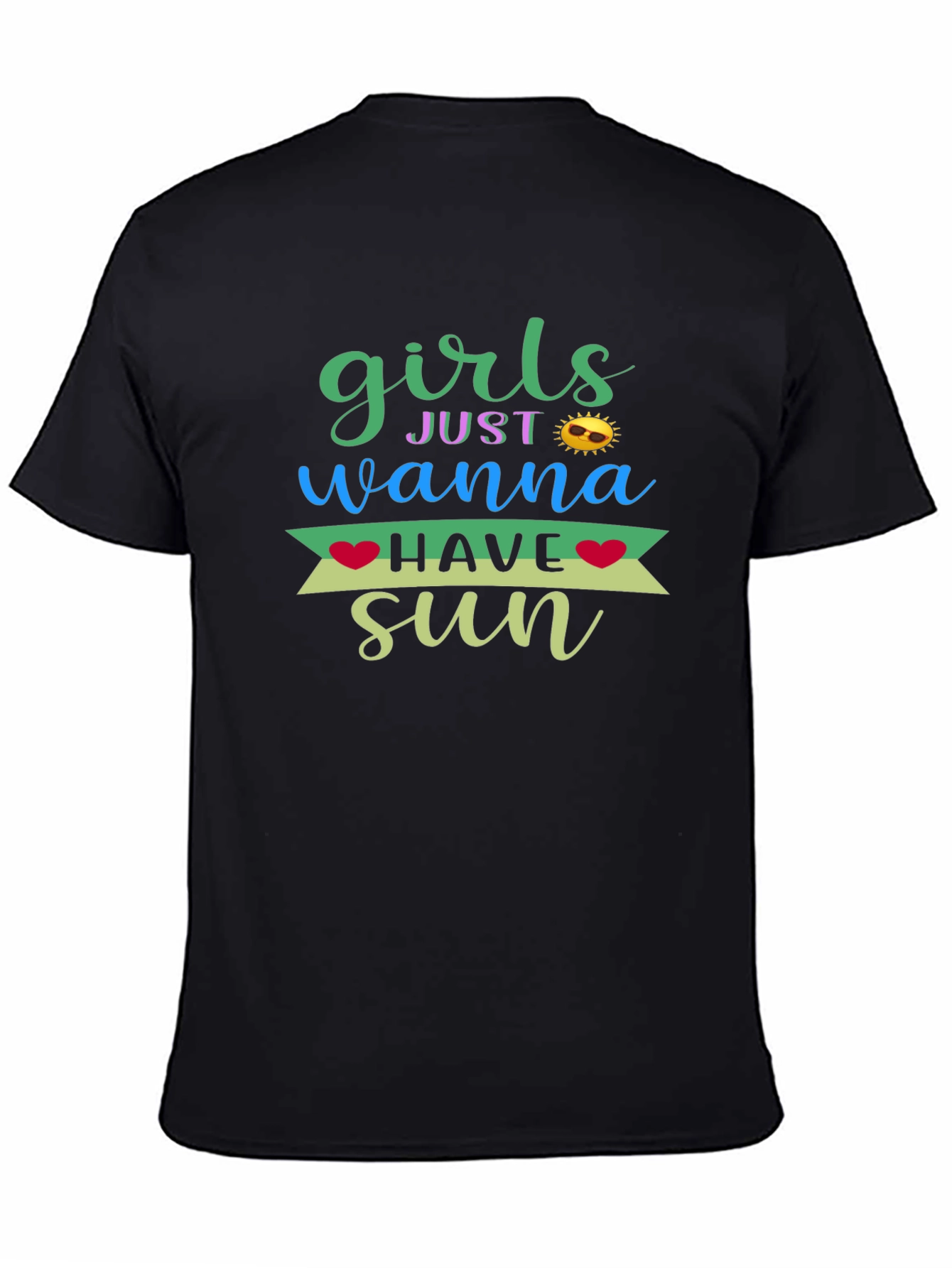 Girls Just Wanna Have Sun Graphic T-Shirt