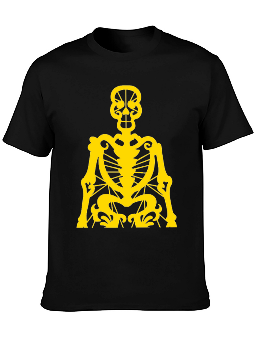 Skeleton Graphic Tee - Black