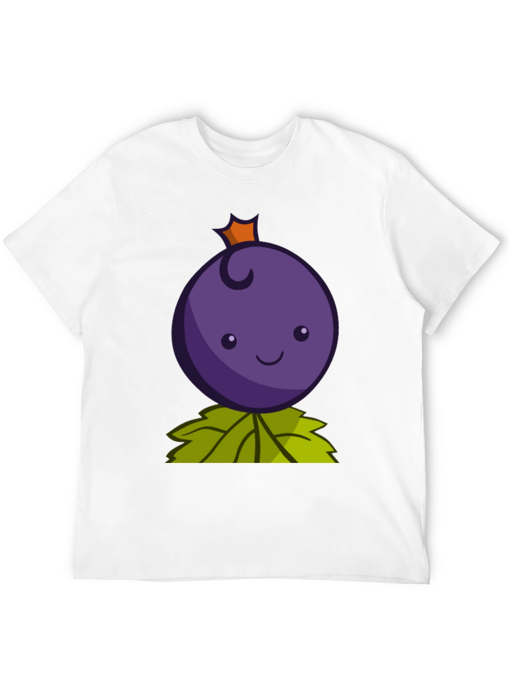 Cute Berry Cartoon Graphic T-Shirt