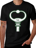 Key Graphic T-Shirt - Cool Design