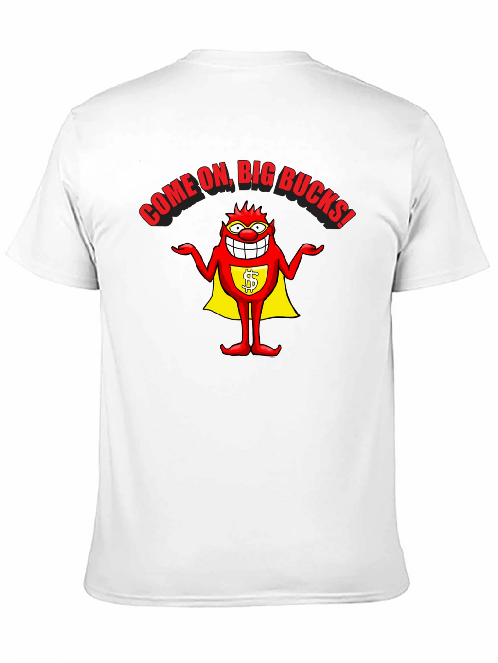 Big Bucks Graphic Tee - Black Cotton T-Shirt