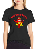 Big Bucks Graphic Tee - Black Cotton T-Shirt