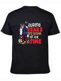 Curing Fears Halloween Plague Doctor Graphic Tee