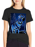 Wolf & Moon Graphic Tee