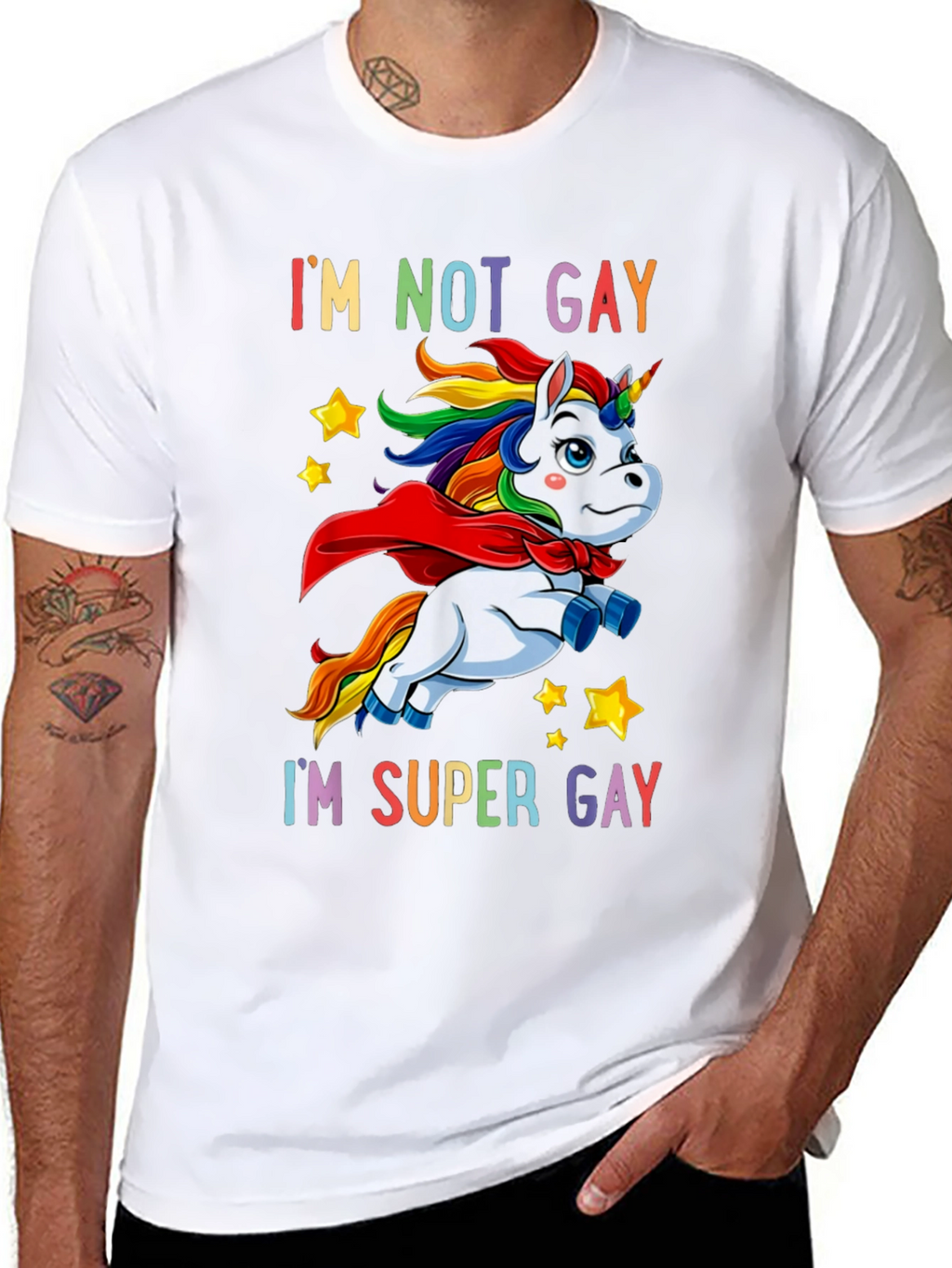 Im Not Gay Im Super Gay T-Shirt
