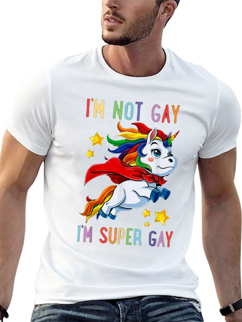 Im Not Gay Im Super Gay T-Shirt