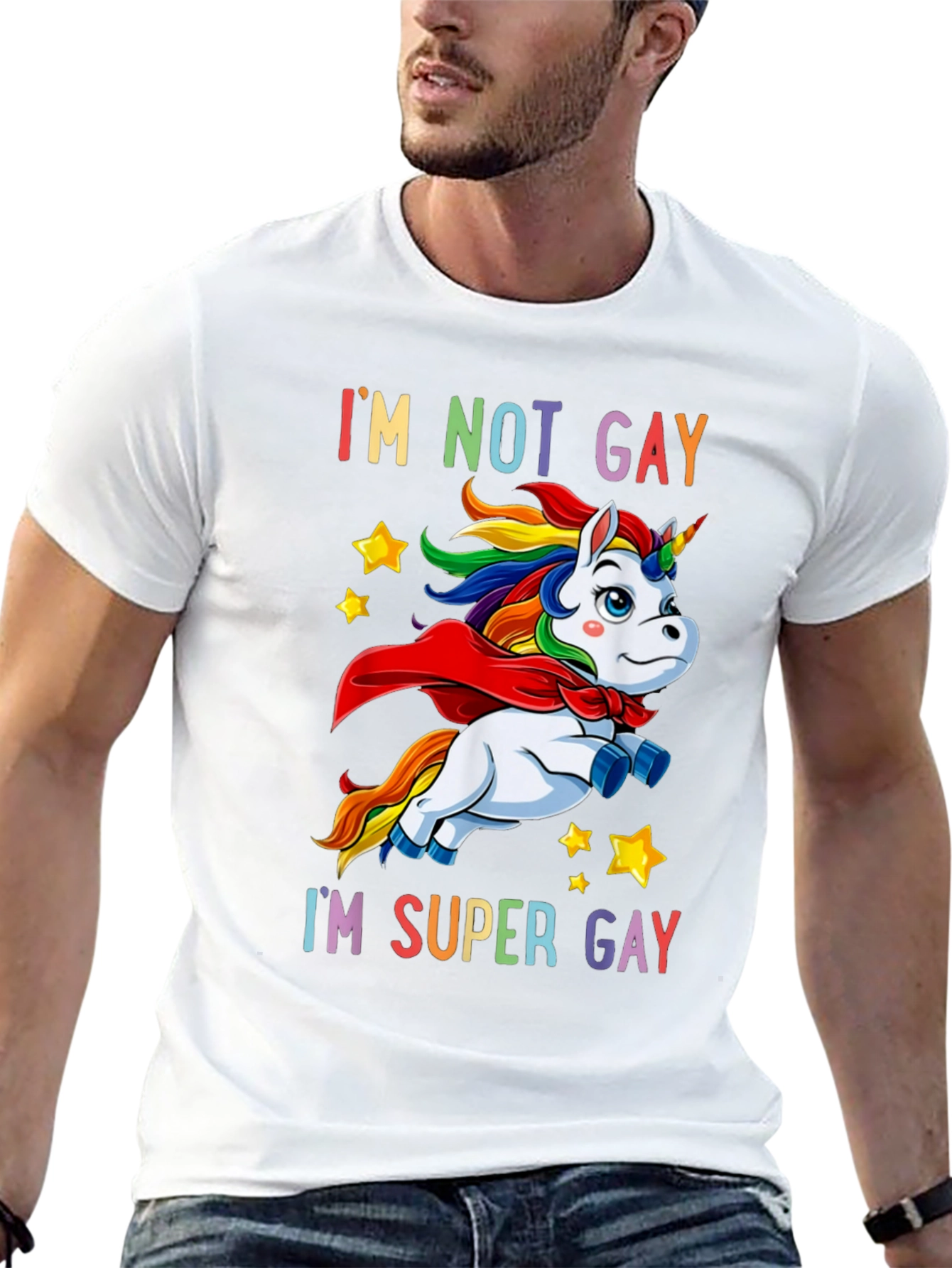 Im Not Gay Im Super Gay T-Shirt