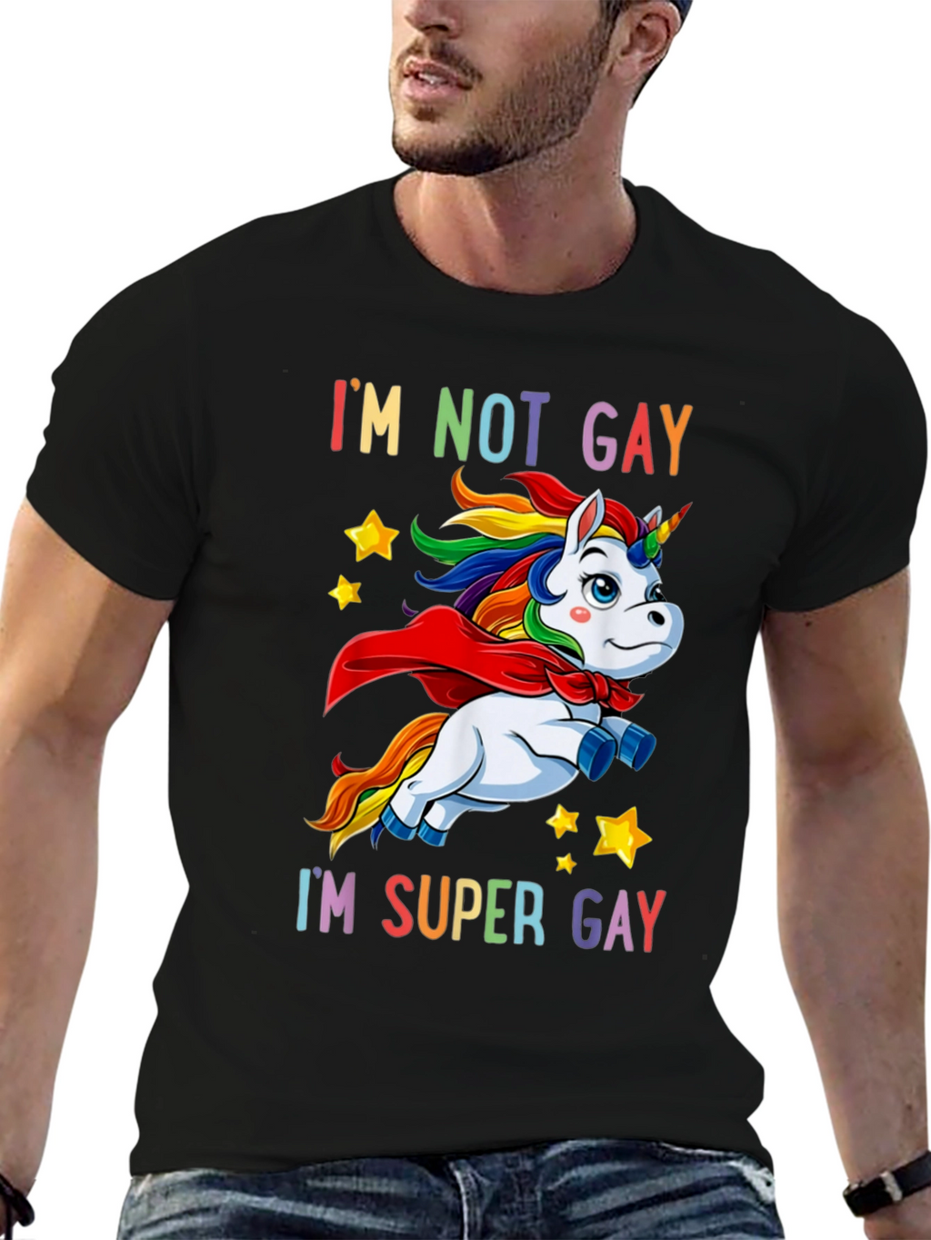 Im Not Gay Im Super Gay T-Shirt