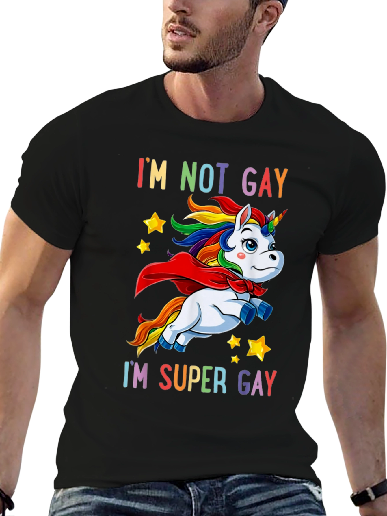 Im Not Gay Im Super Gay T-Shirt