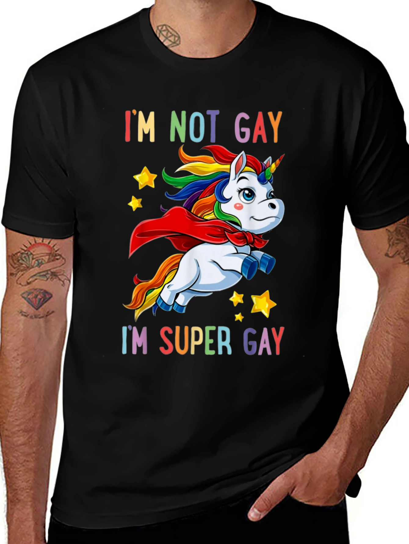 Im Not Gay Im Super Gay T-Shirt