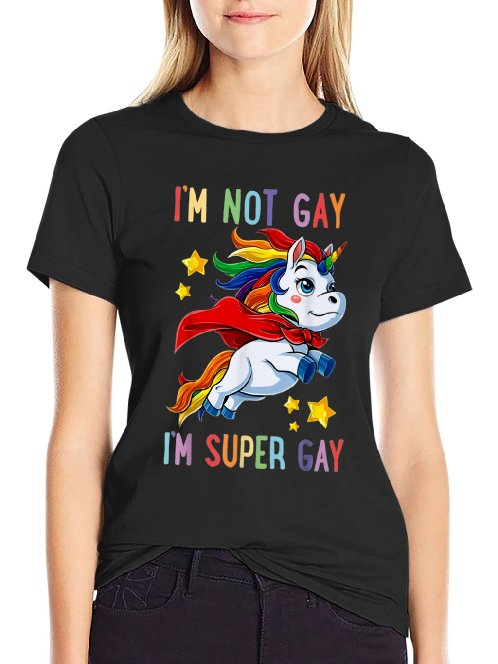 Im Not Gay Im Super Gay T-Shirt