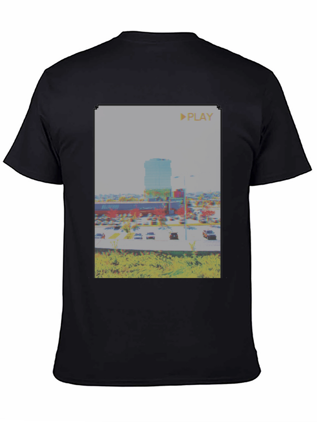 Retro Glitch T-Shirt - Vaporwave Aesthetic