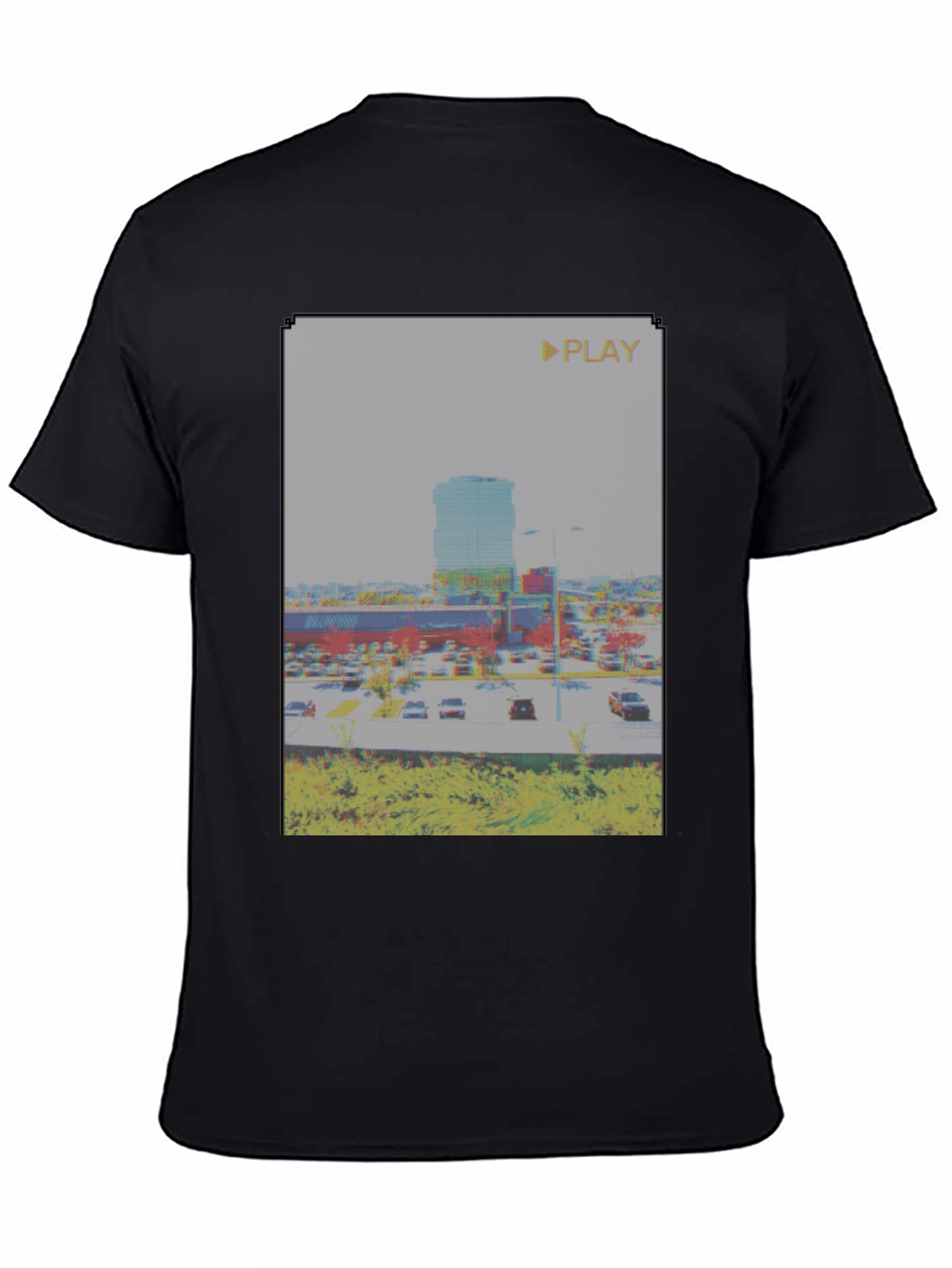 Retro Glitch T-Shirt - Vaporwave Aesthetic