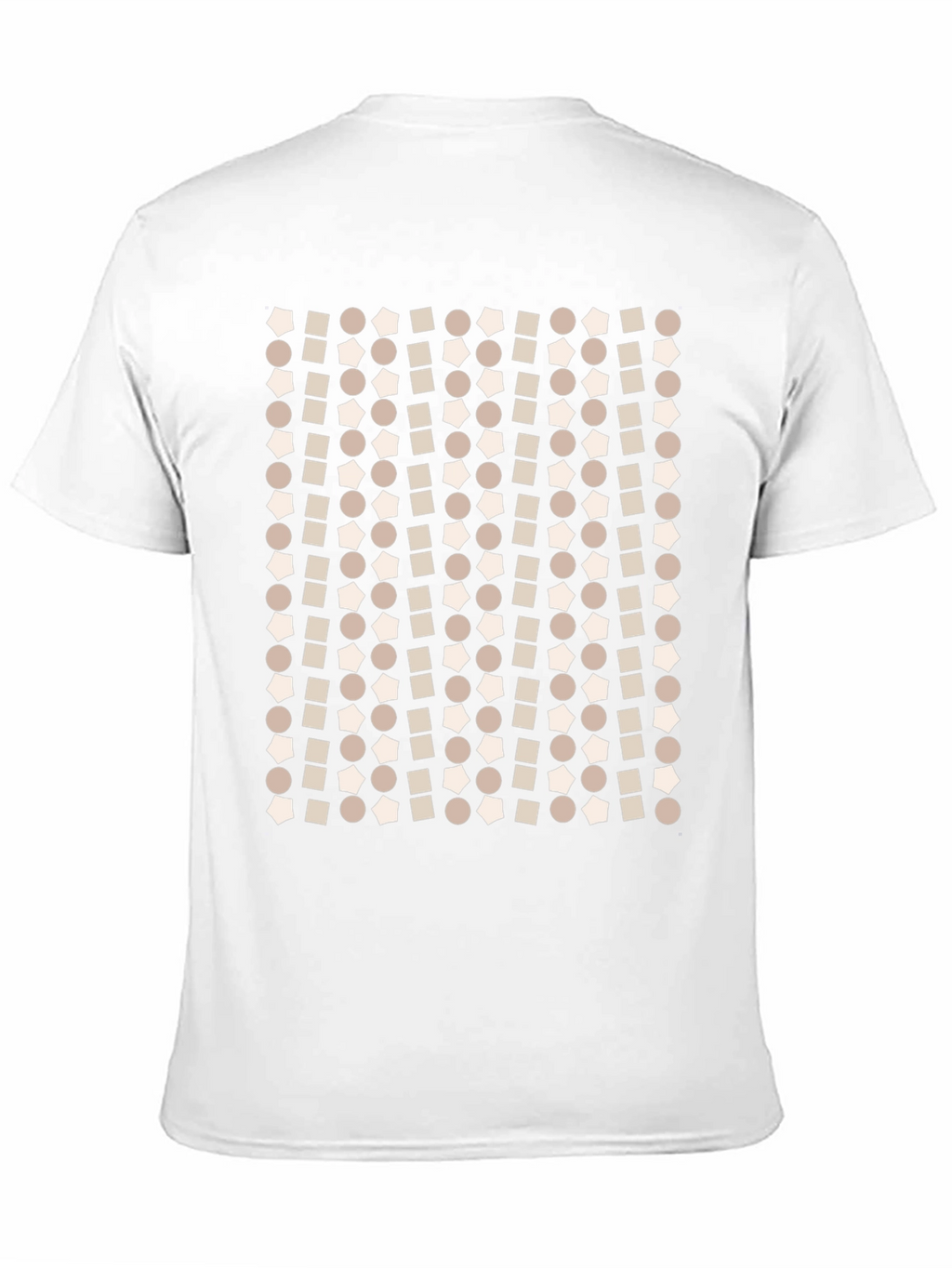Geometric Pattern T-Shirt - Modern Print Tee