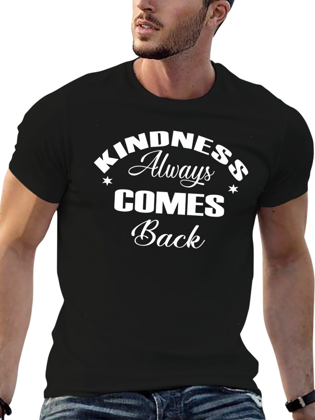 Kindness Always Comes Back Graphic Tee