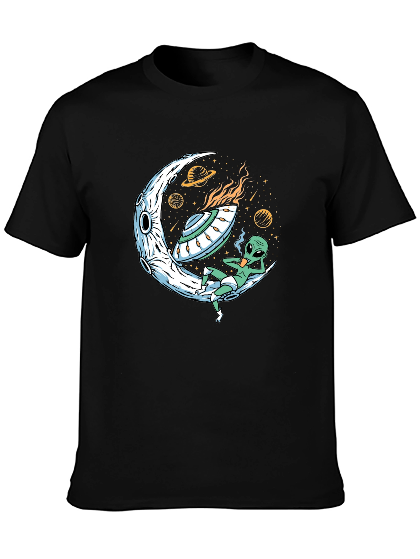 Cosmic Alien T-Shirt - Moon Landing Apparel