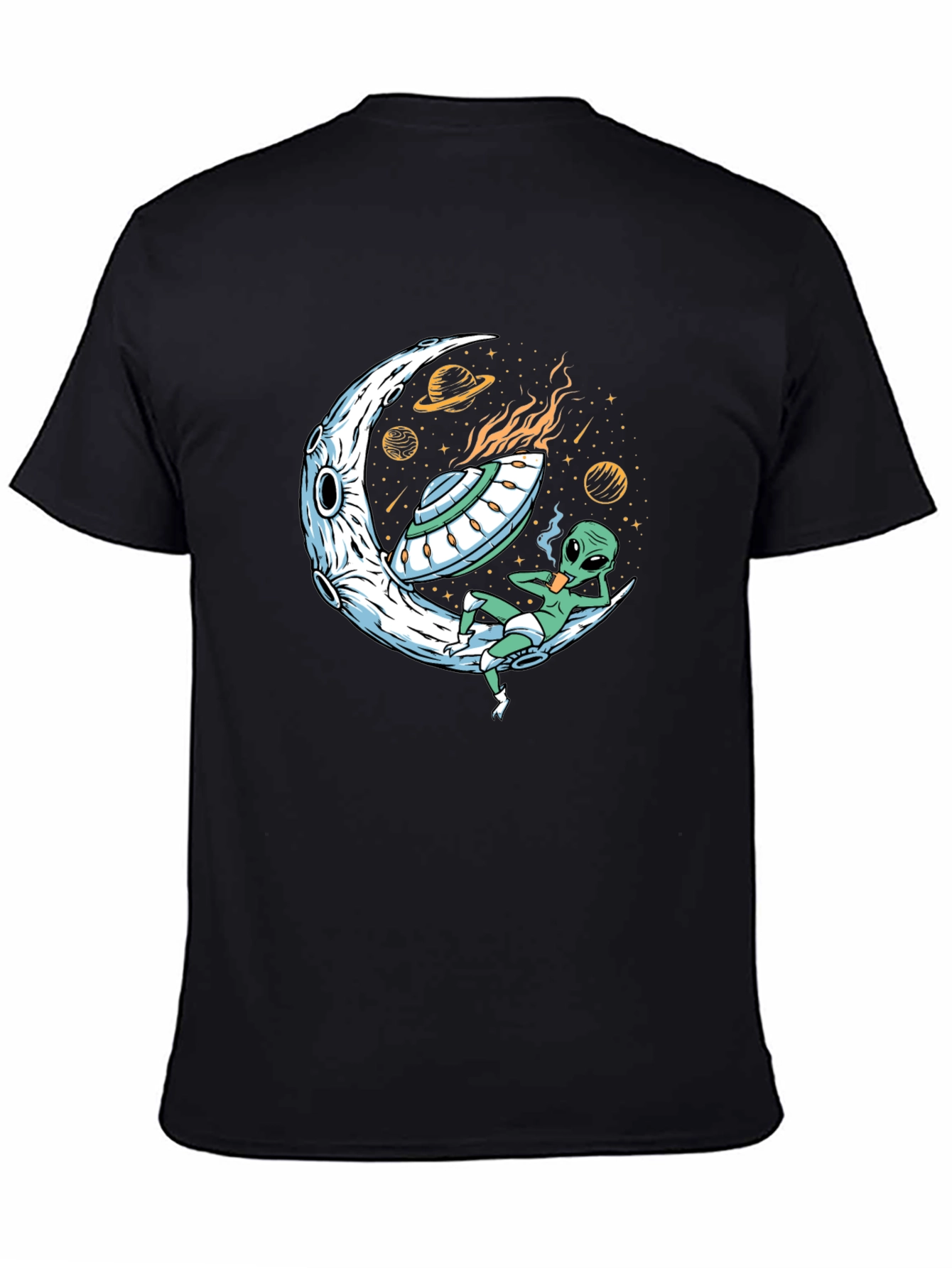 Cosmic Alien T-Shirt - Moon Landing Apparel