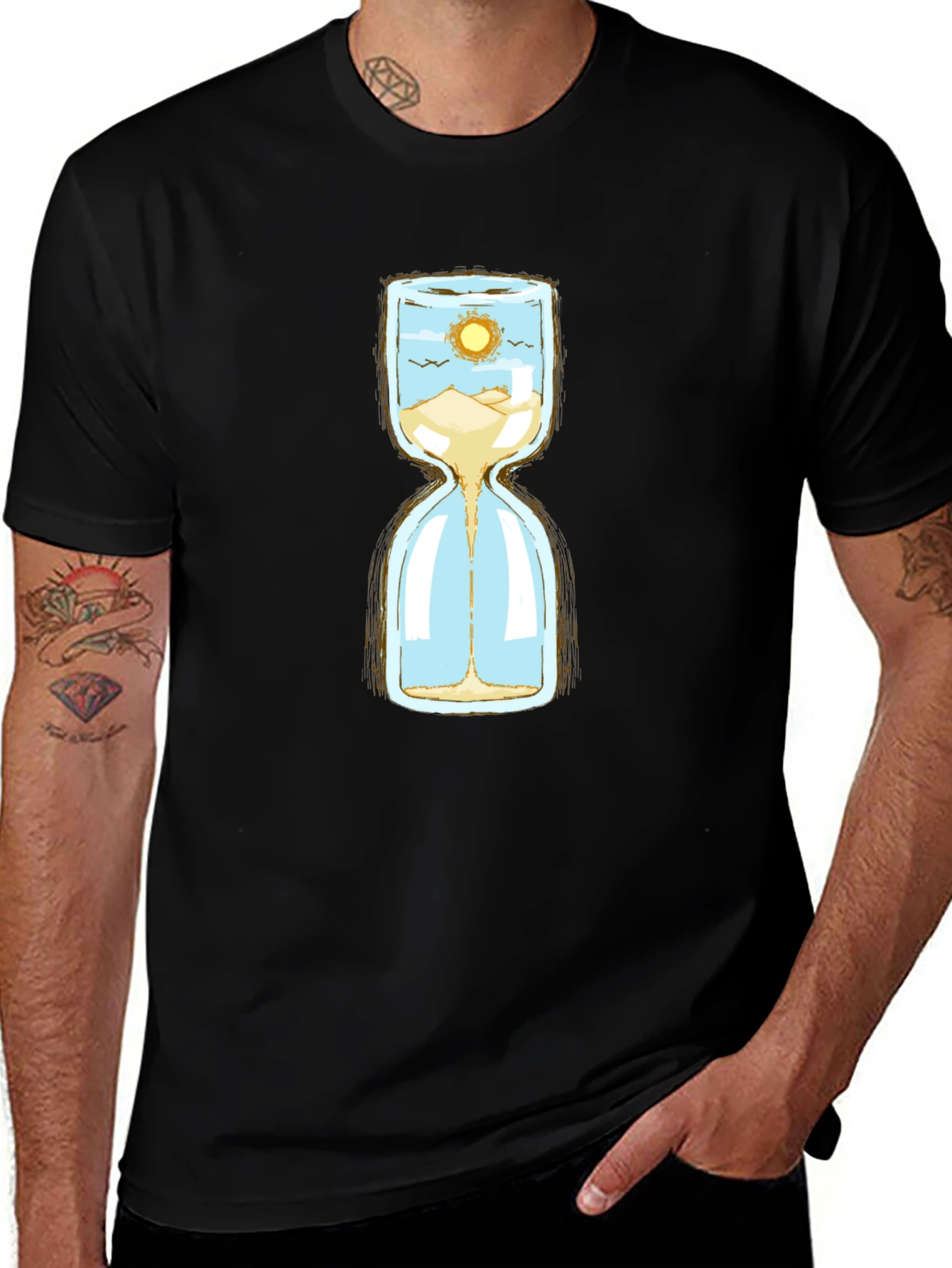 Hourglass Landscape T-Shirt