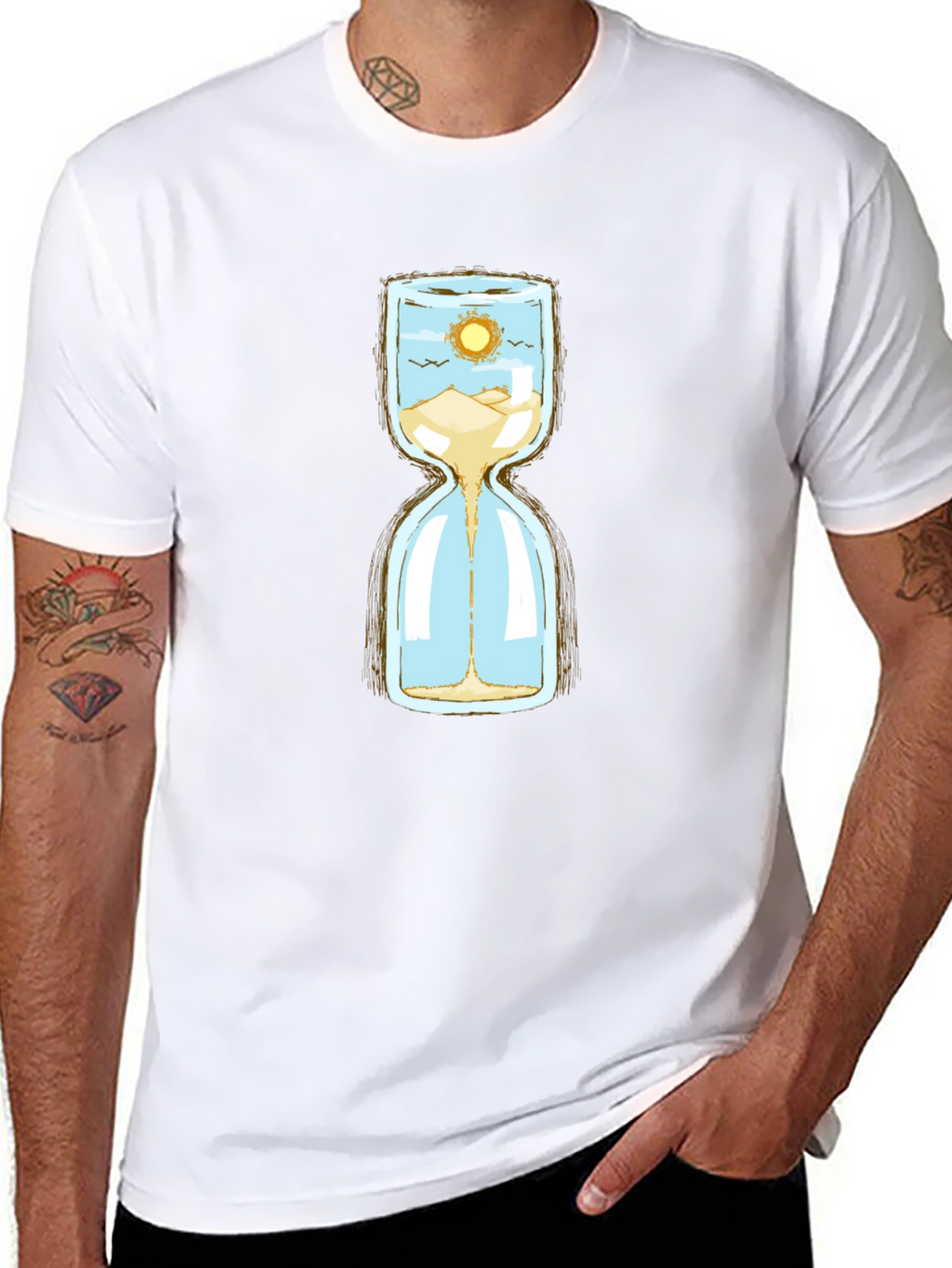 Hourglass Landscape T-Shirt
