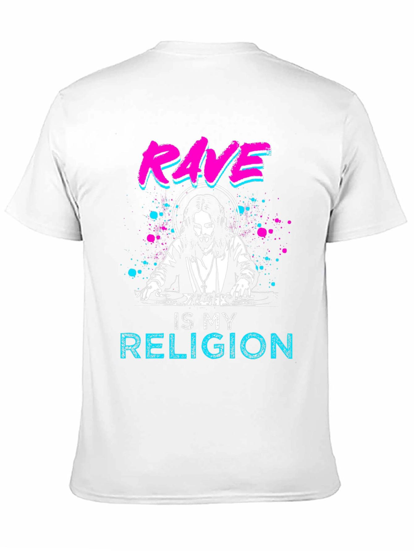 Rave is My Religion T-Shirt - DJ Jesus Design