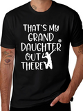 Thats My Granddaughter Volleyball Graphic Tee
