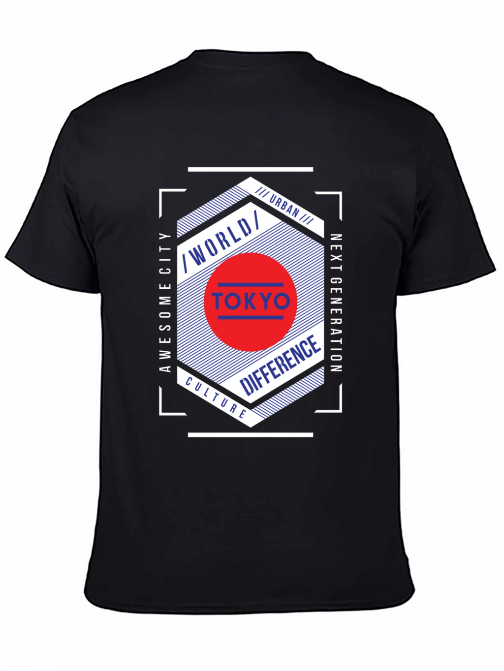 Tokyo Urban Graphic Print T-Shirt