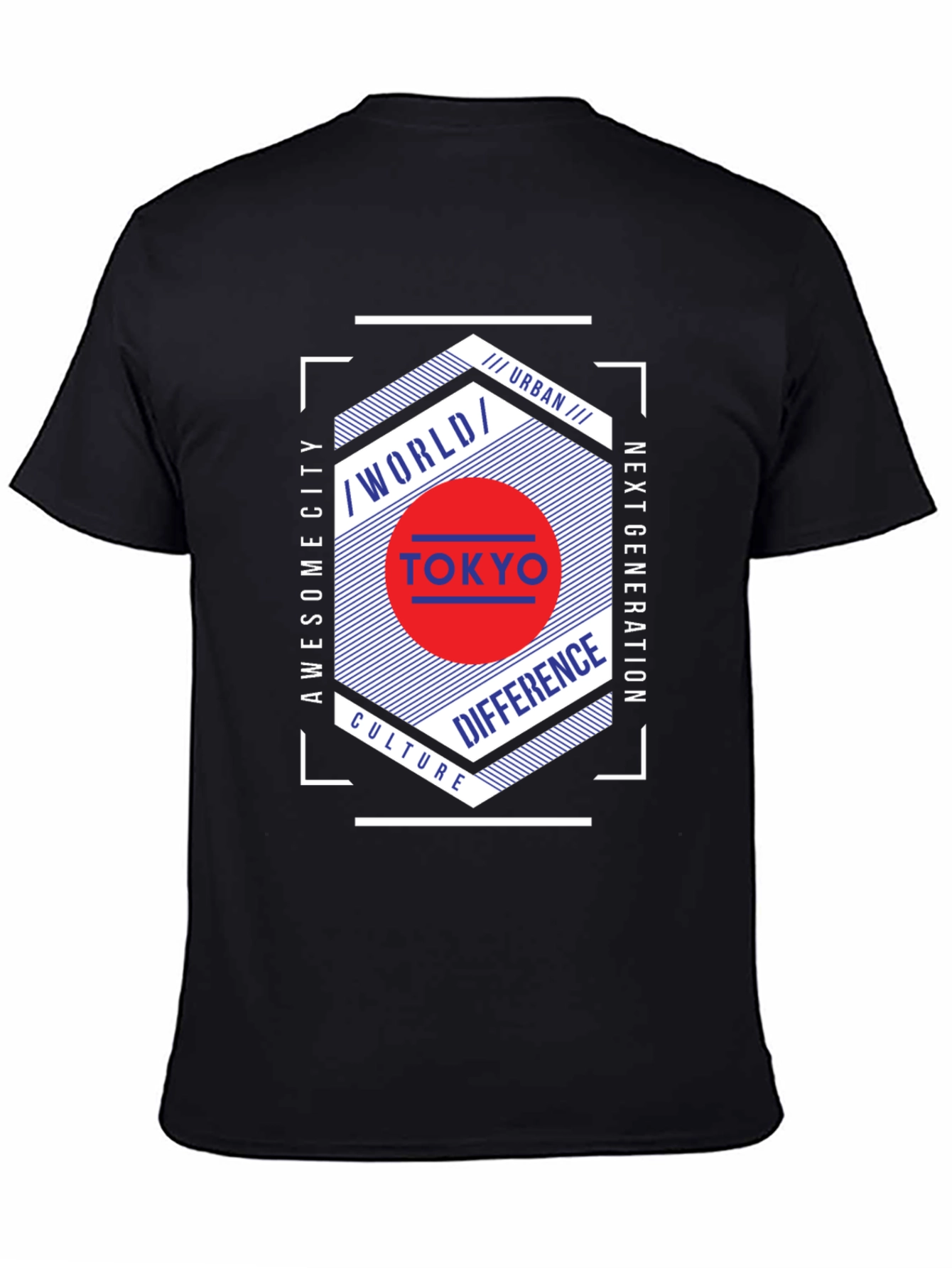 Tokyo Urban Graphic Print T-Shirt