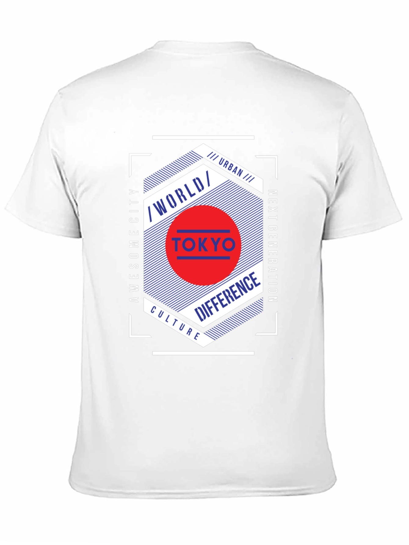 Tokyo Urban Graphic Print T-Shirt