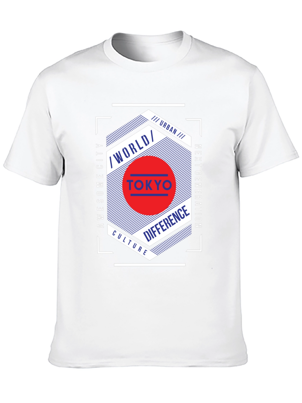 Tokyo Urban Graphic Print T-Shirt