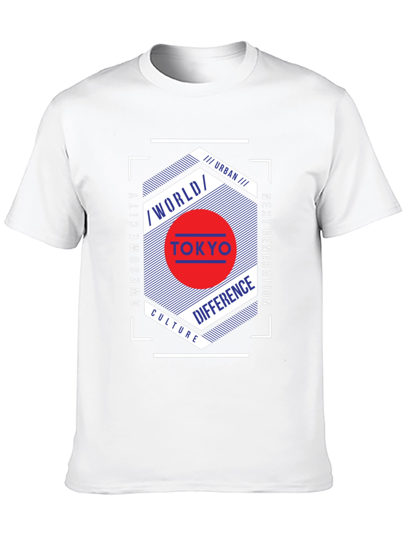 Tokyo Urban Graphic Print T-Shirt