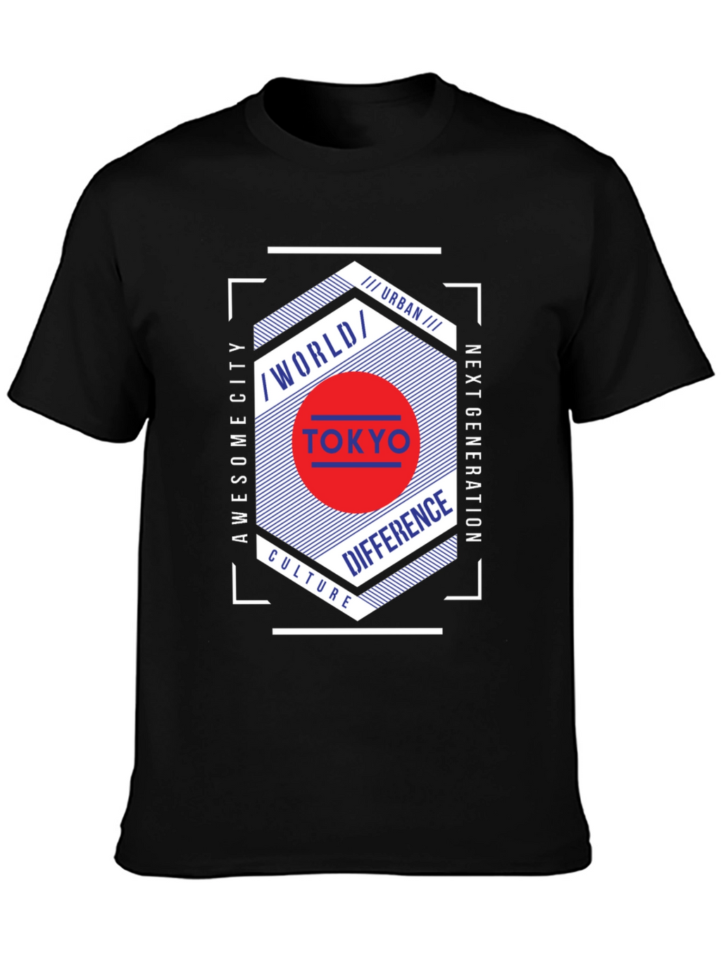 Tokyo Urban Graphic Print T-Shirt