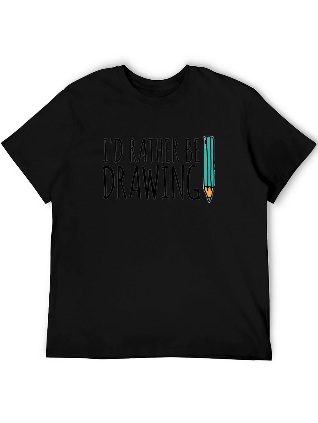 Id Rather Be Drawing Graphic Tee