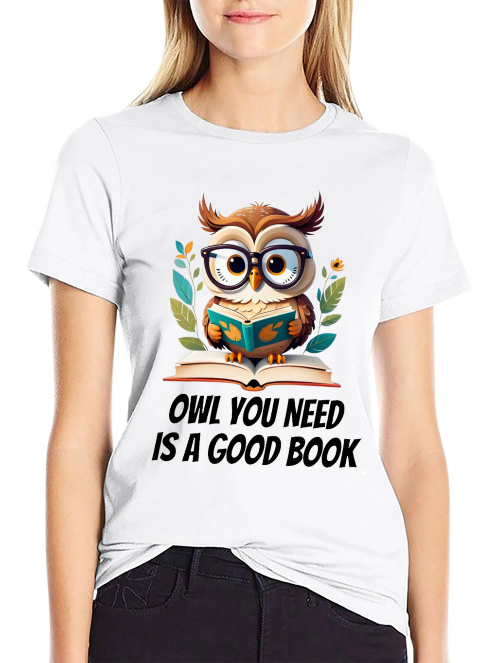 Owl You Need Is A Good Book T-Shirt