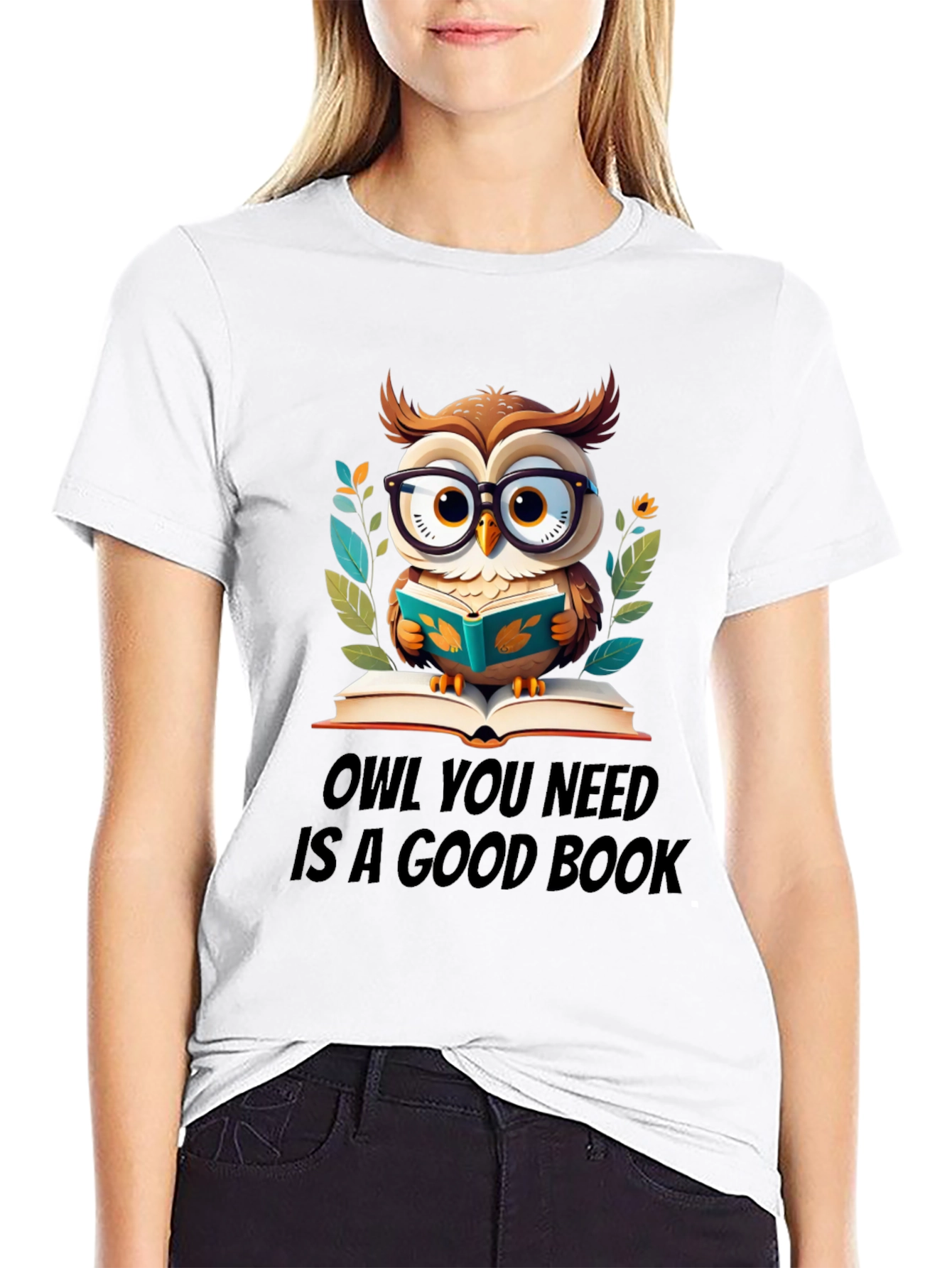 Owl You Need Is A Good Book T-Shirt