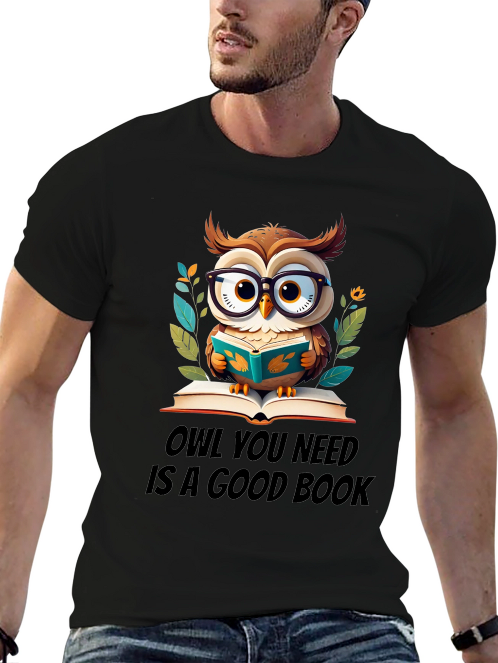 Owl You Need Is A Good Book T-Shirt