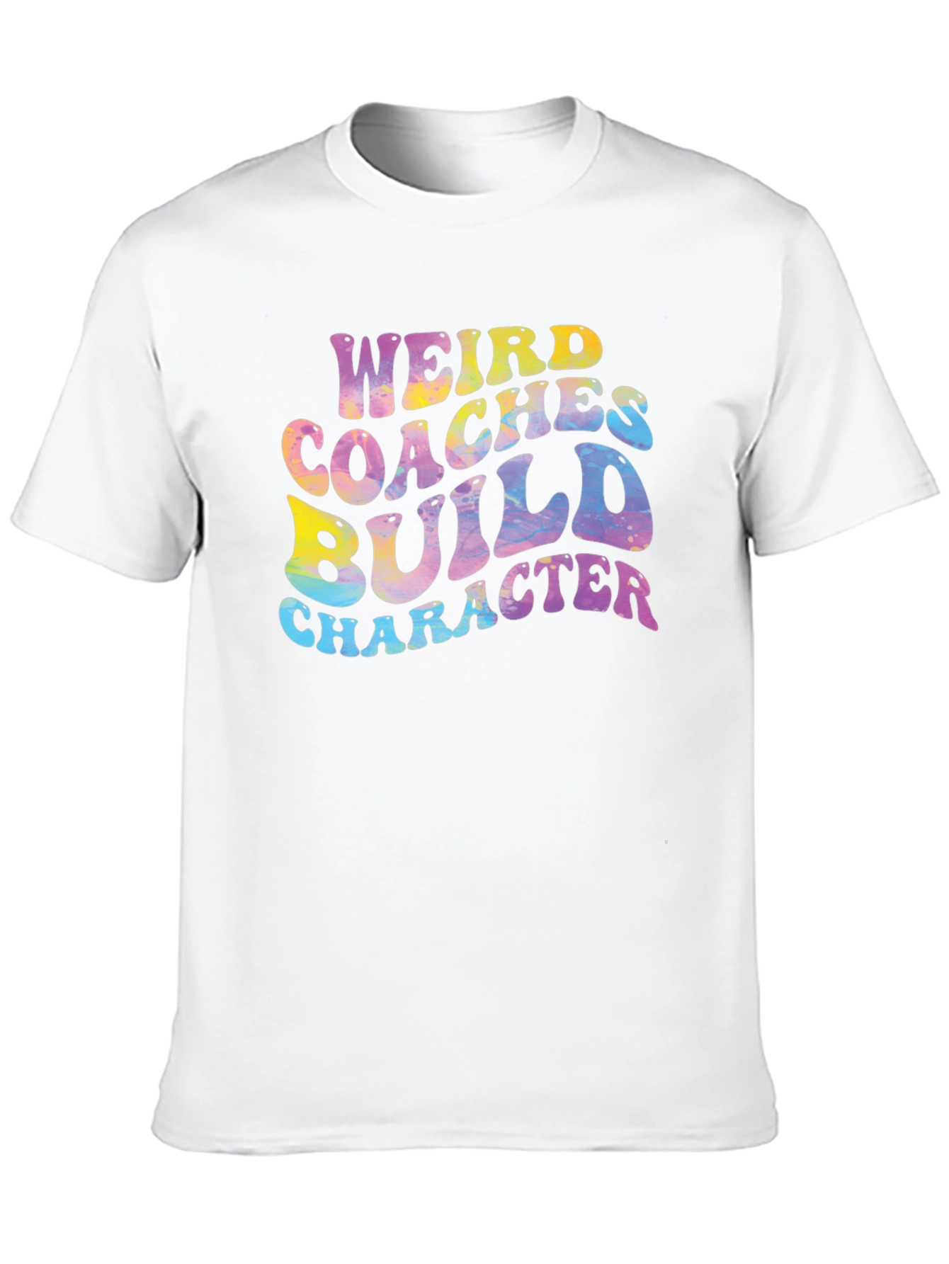 Weird Coaches Build Character Graphic Tee