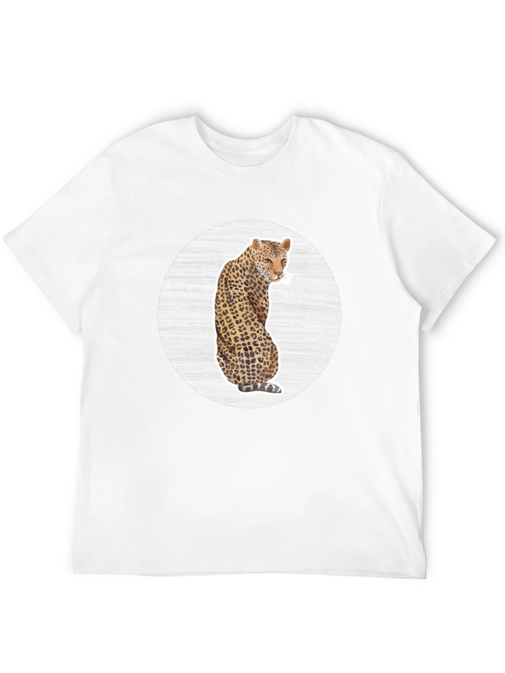 Leopard Graphic Tee - Stylish Animal Print T-Shirt
