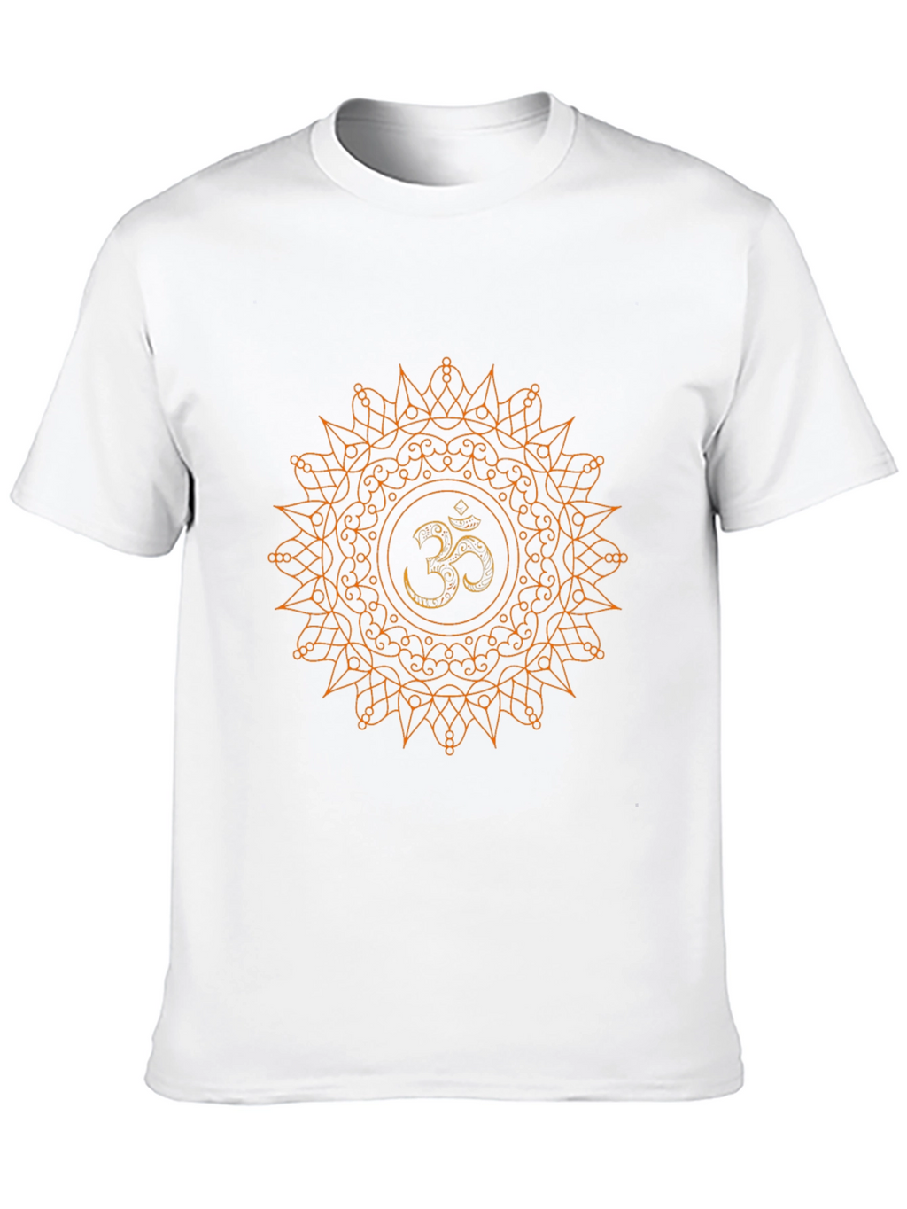 Om Mandala Graphic Black T-Shirt