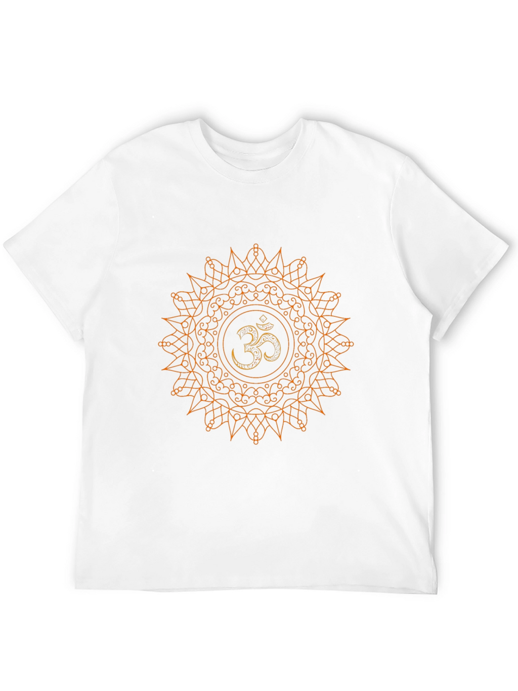 Om Mandala Graphic Black T-Shirt
