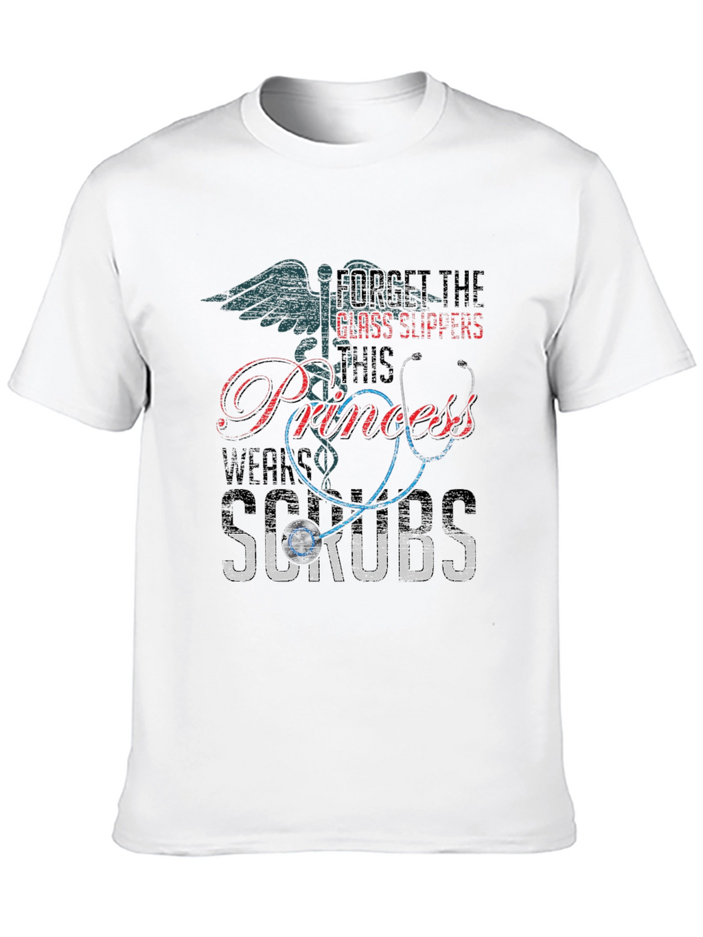 Princess Wears Scrubs T-Shirt - Nurse Gift