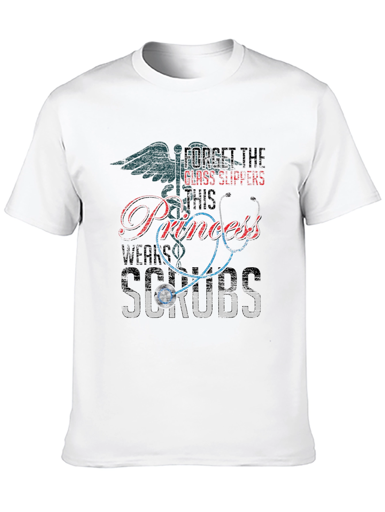 Princess Wears Scrubs T-Shirt - Nurse Gift