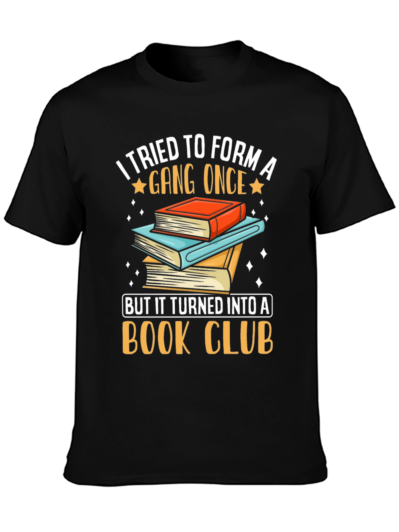 Funny Book Club T-Shirt Gang Turned Book Club Tee
