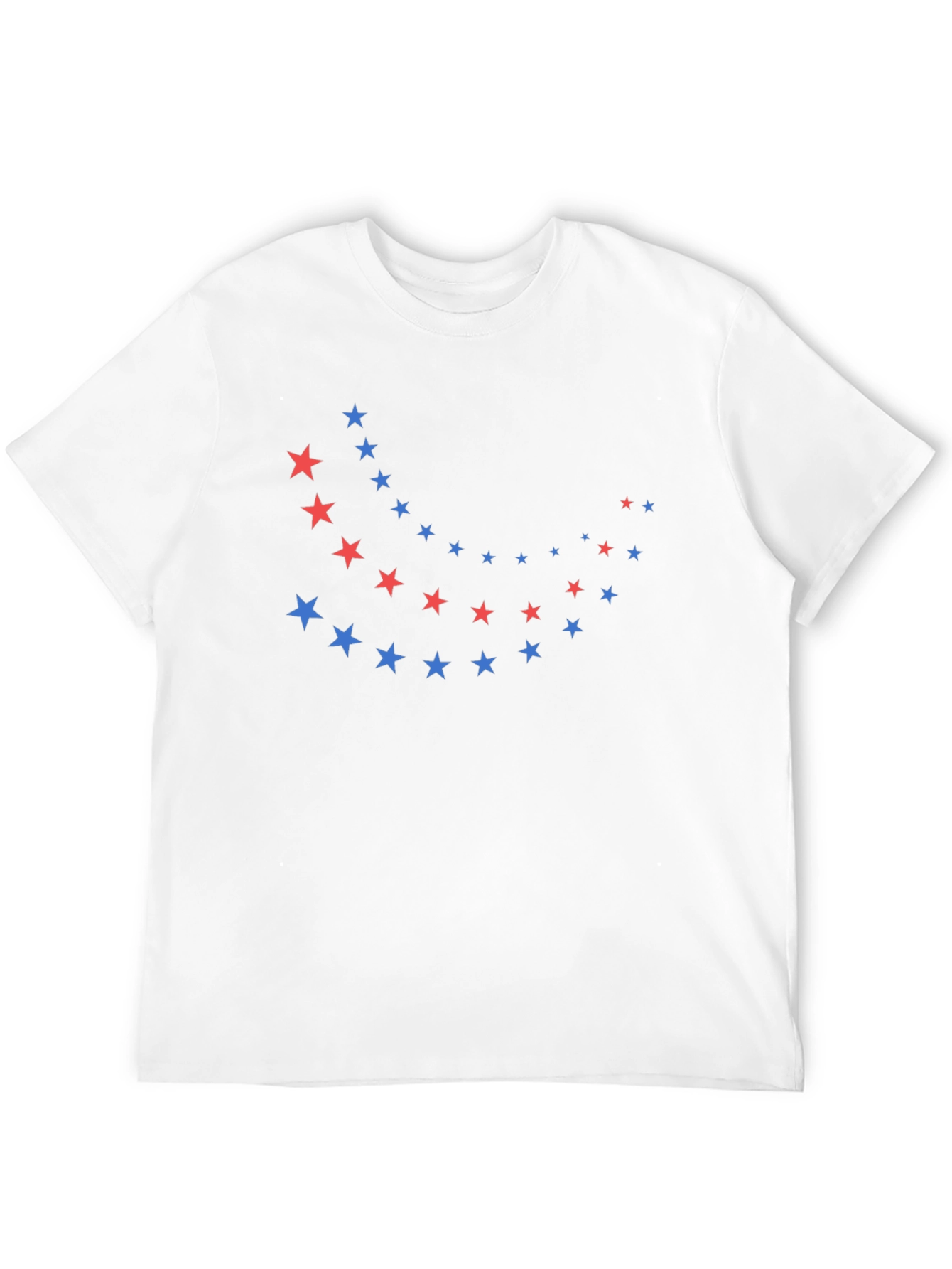 Stylish Black T-Shirt with Star Design
