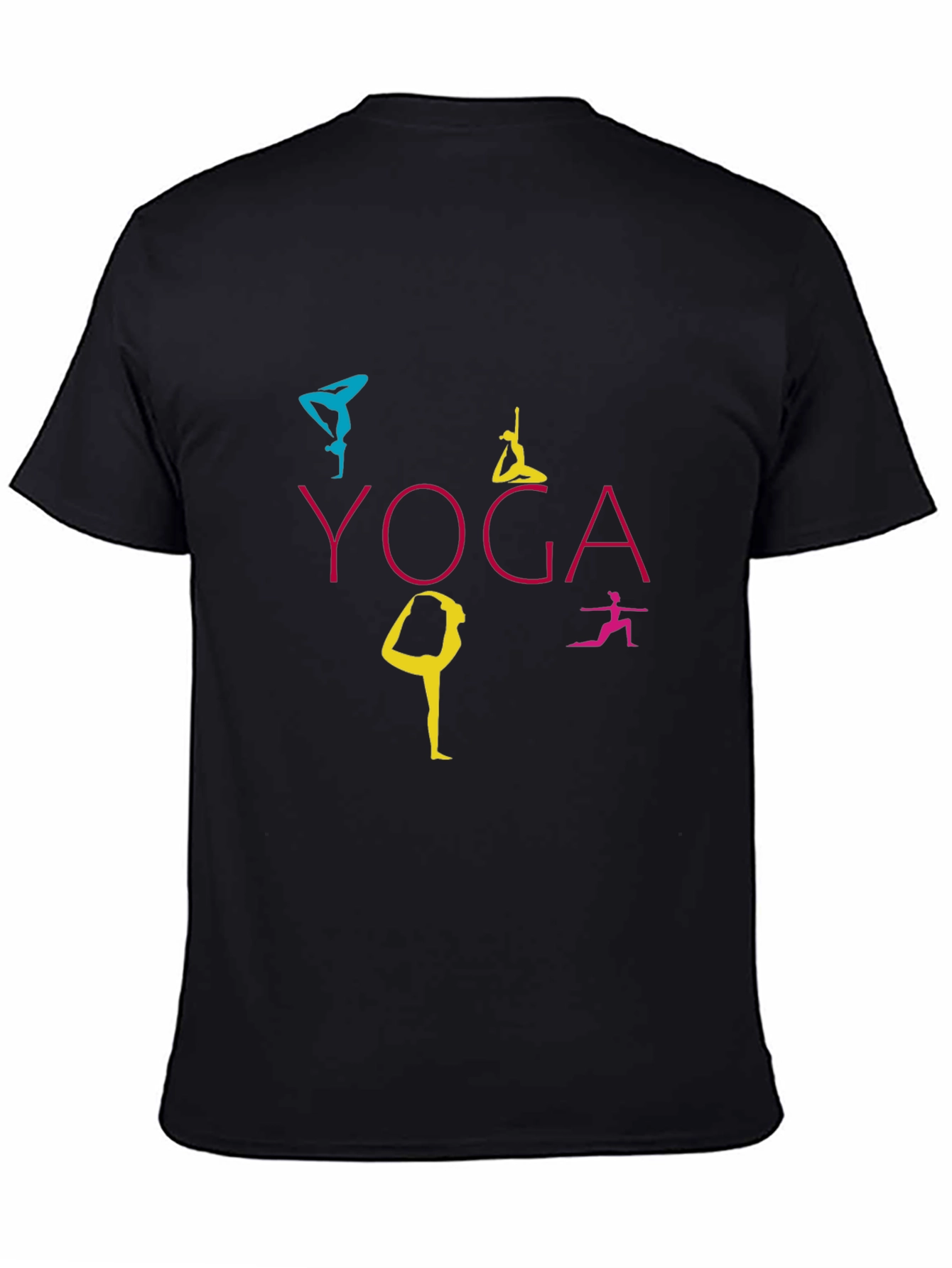 Yoga Graphic Print T-Shirt