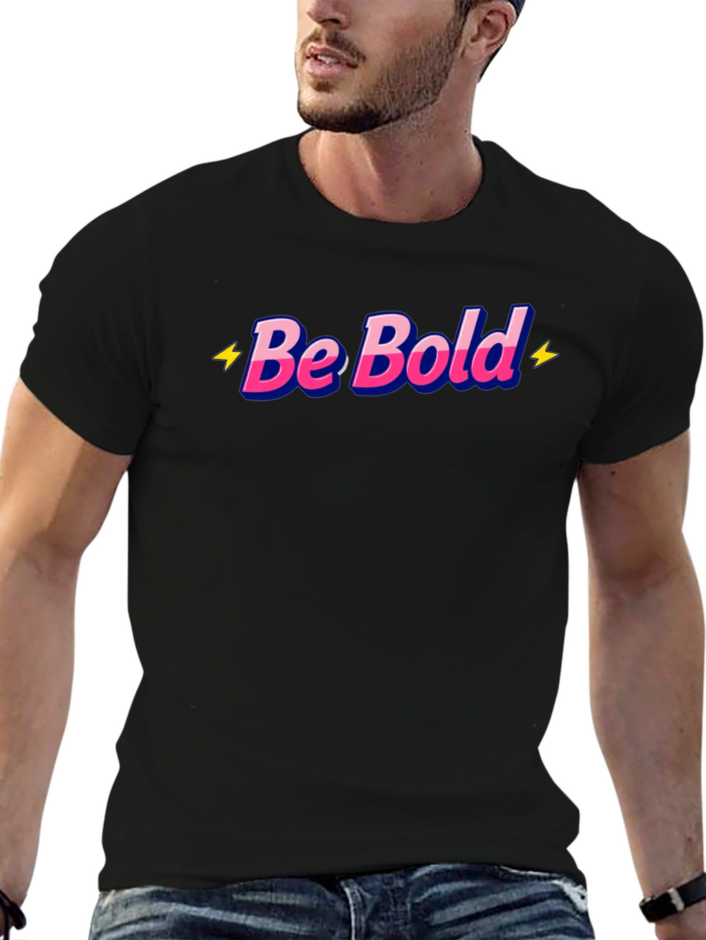 Be Bold Graphic Tee - Stylish Comfort