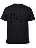 Pop The Champagne Graphic Tee