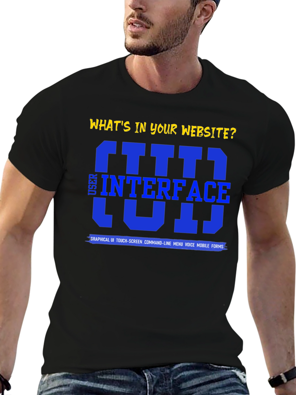 User Interface T-Shirt - Website Designer Apparel