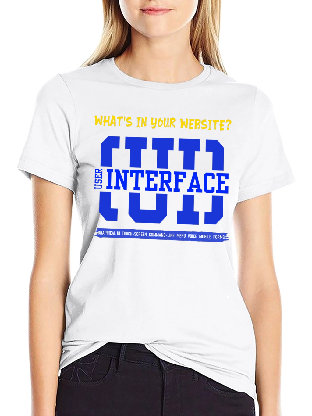 User Interface T-Shirt - Website Designer Apparel