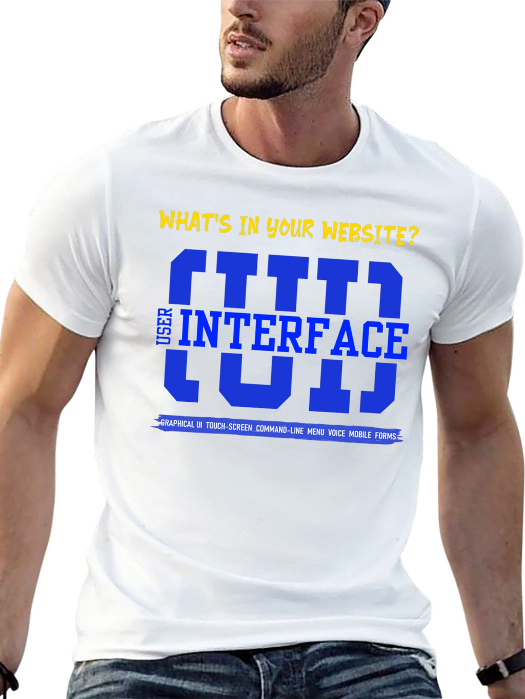 User Interface T-Shirt - Website Designer Apparel