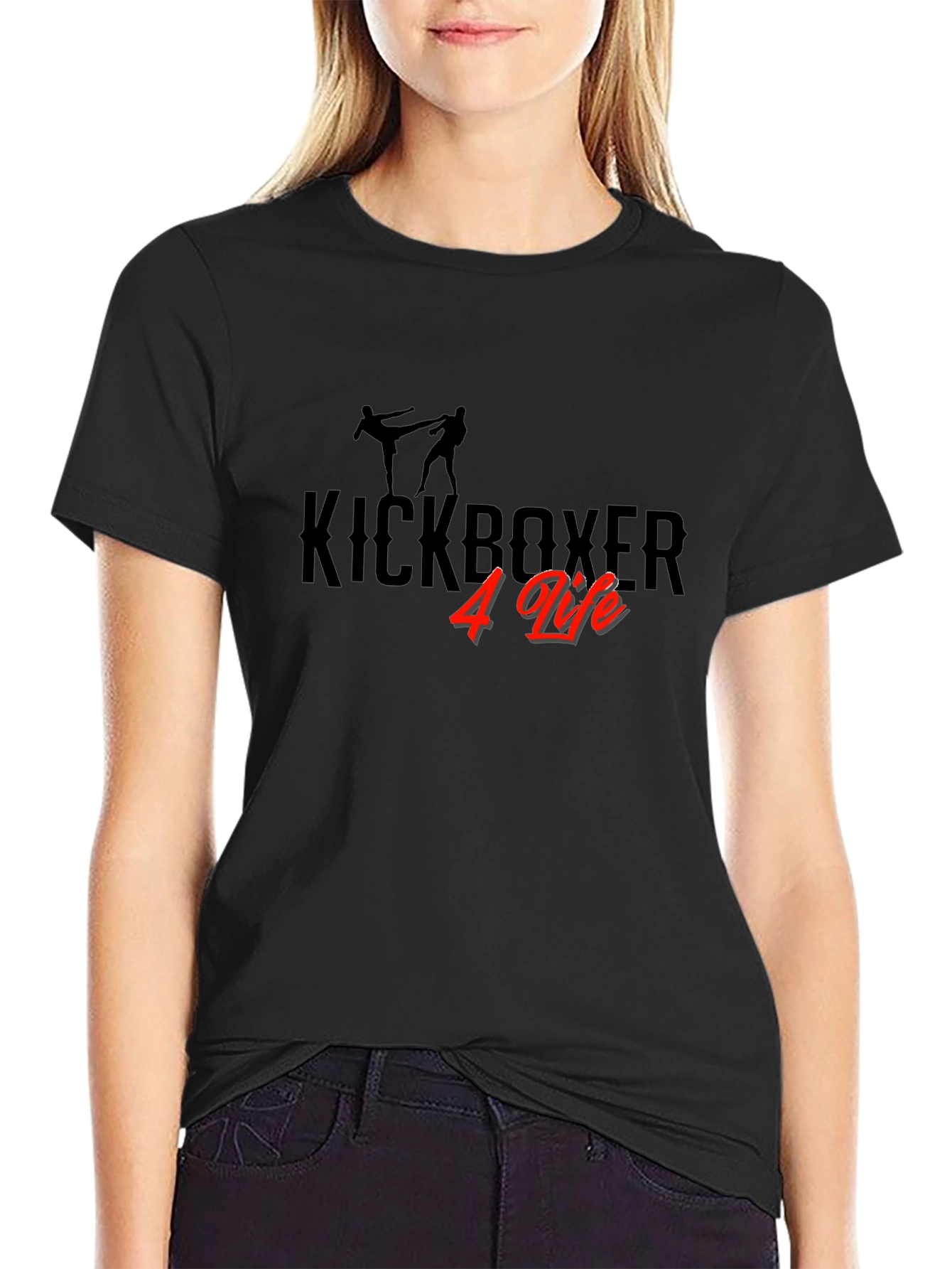 Kickboxer 4 Life Black T-Shirt